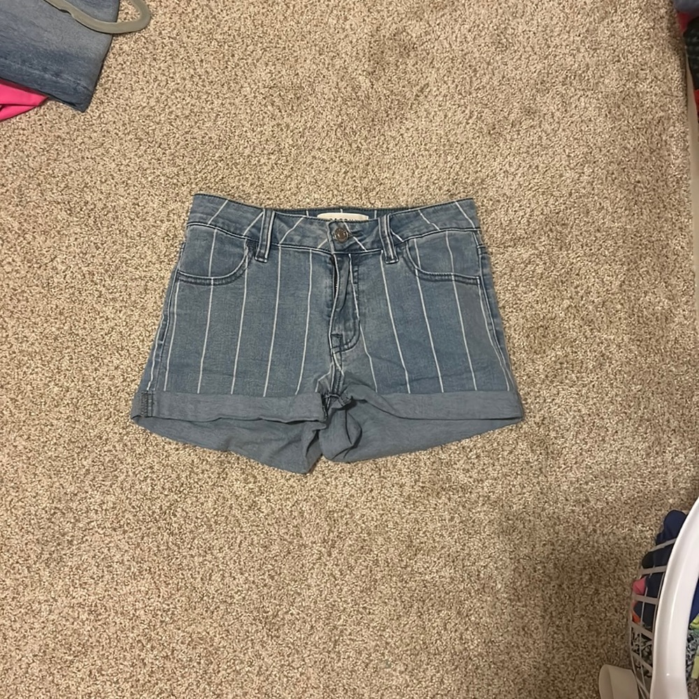 Pacsun striped super stretch shorties! worn very lightly